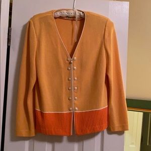 Vintage Yellow St. John Knit